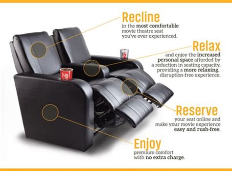 Recliner Seats | Landmark Cinemas