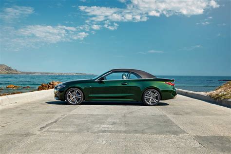 The all-new BMW 4 Series Convertible, San Remo Green metallic, Rim 19 ...