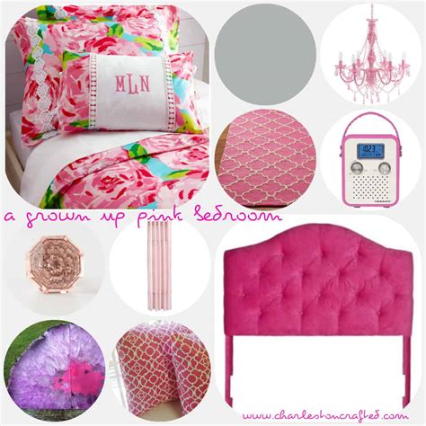 Mood Board - Pink & Gray Bedroom • Charleston Crafted