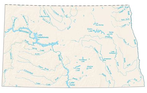 North Dakota County Map - GIS Geography