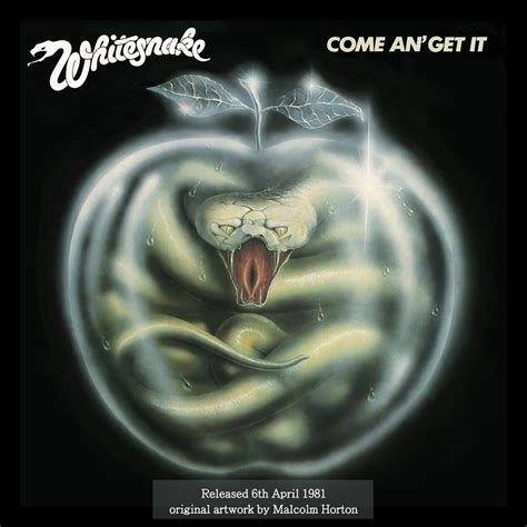 Painting Whitesnake’s Come An’ Get It album cover – 40 years on - Malcolm Horton Art