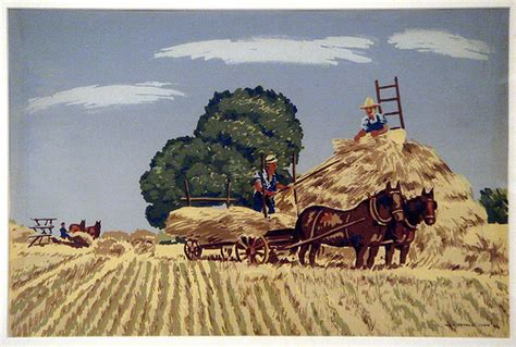 Wheat Harvest Painting at PaintingValley.com | Explore collection of Wheat Harvest Painting