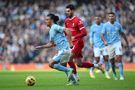 Manchester City vs Liverpool: Predicted City starting lineup.