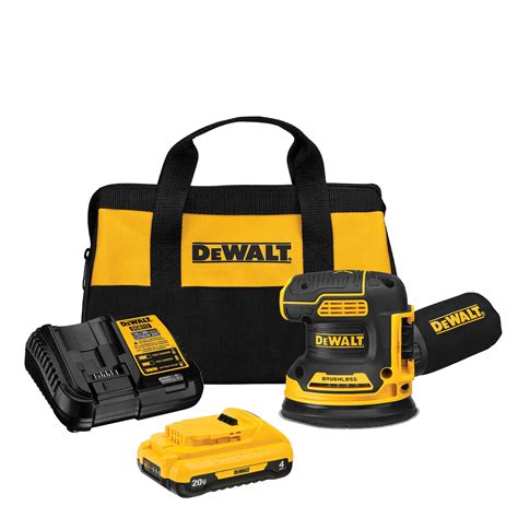 DEWALT 20V MAX XR Brushless Cordless Variable Speed Random Orbital ...