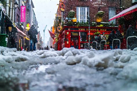 Dublin Weather Set To Take Wintry Turn