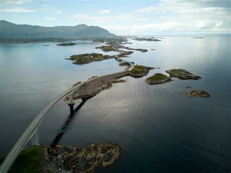 The Longest Bridge of "the Atlantic Ocean Road" Stock Photo - Image of archipelago, heritage ...