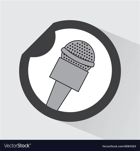 News microphone Royalty Free Vector Image - VectorStock