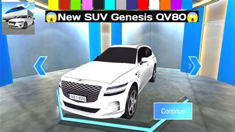 New Genesis QV80 SUV Unlocked - 3D Driving Class 2023 - New Update v29.1 Best Android Gameplay ...