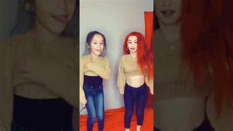 Tiny Texie and her Daughter do compilations of tiktok dances - YouTube