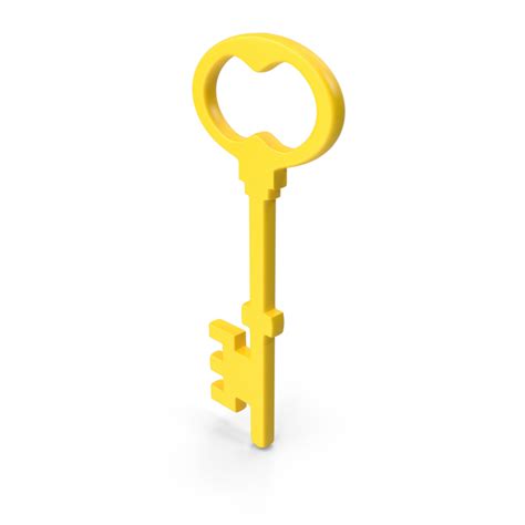 KEY SYMBOL YELLOW PNG Images & PSDs for Download | PixelSquid - S120558267