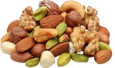 mixed nuts, healthy snacks, protein-rich foods, dietary fiber | PNG All