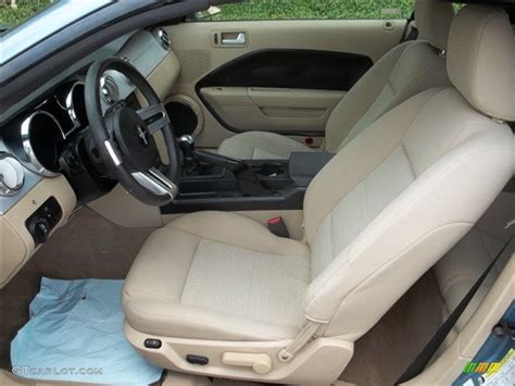 Medium Parchment Interior 2005 Ford Mustang V6 Deluxe Convertible Photo ...