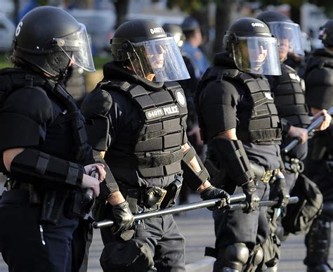 Poll: Riot gear for police at protests?