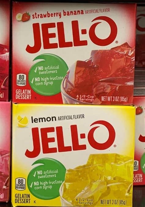 What Are All The Jello Flavors - BeCentsational