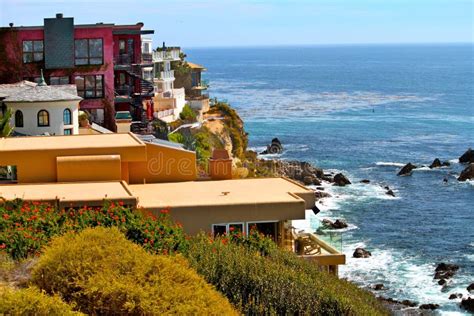 Corona del Mar Homes stock photo. Image of oceanside - 16258836