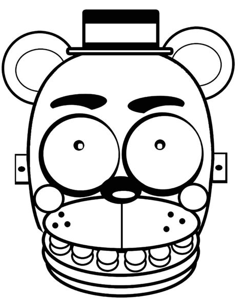 Disegni di Five Nights at Freddy's da colorare - Stampa gratuitamente