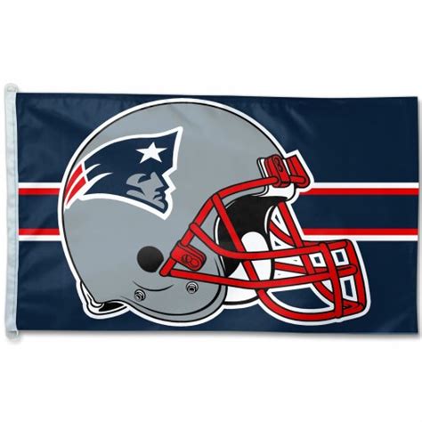 NFL Banner Flag: New England Patriots 3'X5' Flag