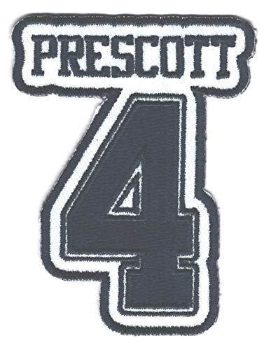 Dak Prescott #4 Patch - Jersey Number Football Sew or Iron-On ...