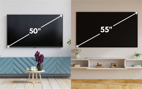 50 vs. 55 Inch TV: A Big Difference? - PointerClicker.com