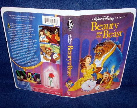 Disney Beauty and the Beast (VHS, 1992, Classics Edition) Rare•USA•Black•Diamond - VHS Tapes