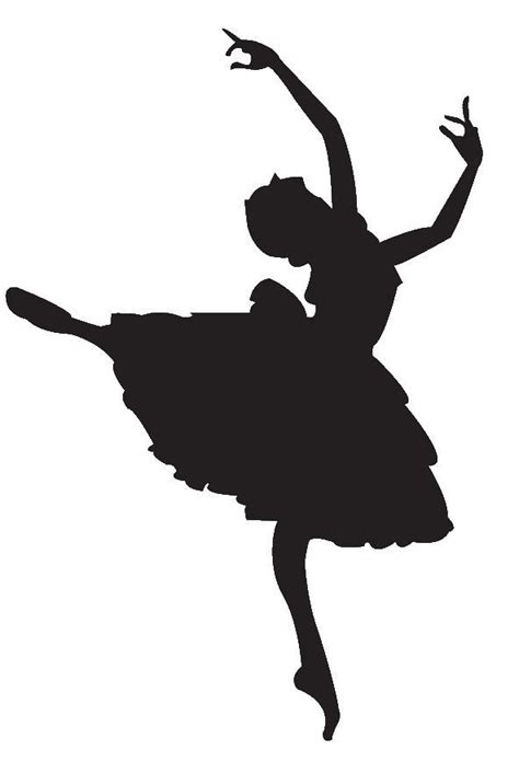 Leaping Dancer Silhouette Clipart | Free download on ClipArtMag