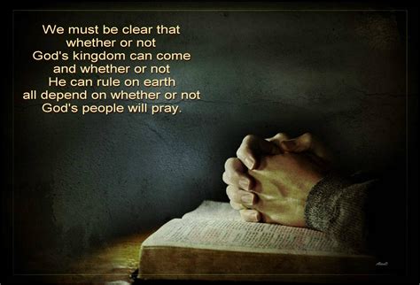 Praying and Fighting for the Coming of the Kingdom of God to Earth Today - A God-man in Christ