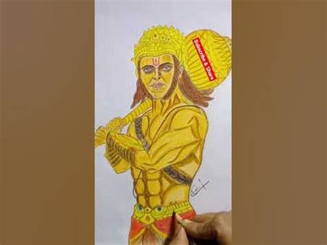 Hanuman Chalisa Artwork #hanuman #artist #youtubeshort #shorts # ...