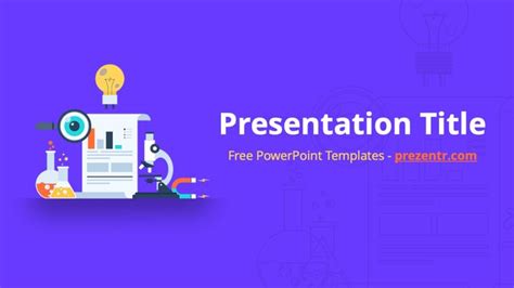 Science Project PowerPoint Template - Free Download - Prezentr ...