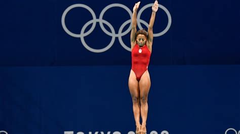 Canada's Jennifer Abel dives into 3-metre springboard finals in Tokyo | CBC Sports