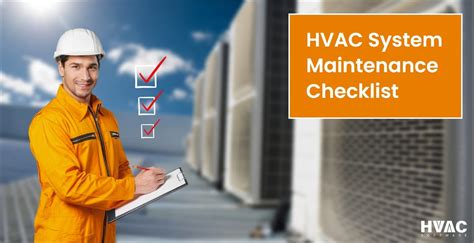 HVAC System Maintenance Checklist: A Complete Checklist That HVAC ...