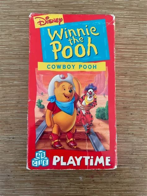 DISNEY VHS WINNIE the Pooh - Pooh Playtime - Cowboy Pooh (VHS, 1994) £5 ...