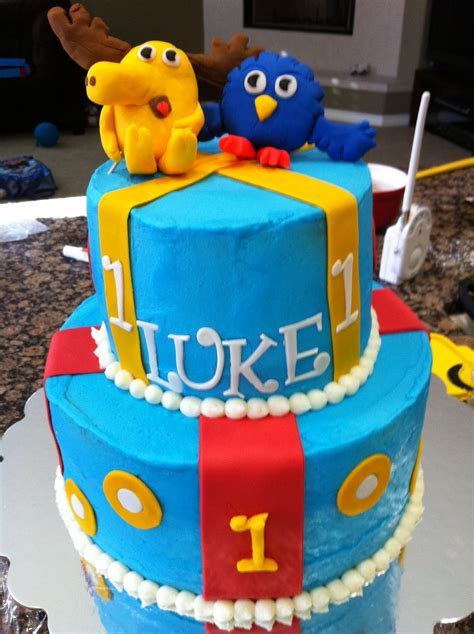 Love 'n Sugar Cake Creations: Nick Jr. Moose & Zee Cake