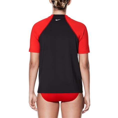 Nike Lifeguard Female Womens Short Sleeve Hydroguard-Lifeguard Equipment