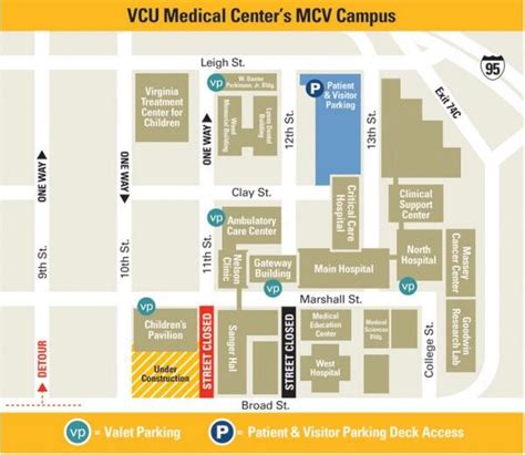 Vcu Mcv Campus Map - Dorrie Katharina