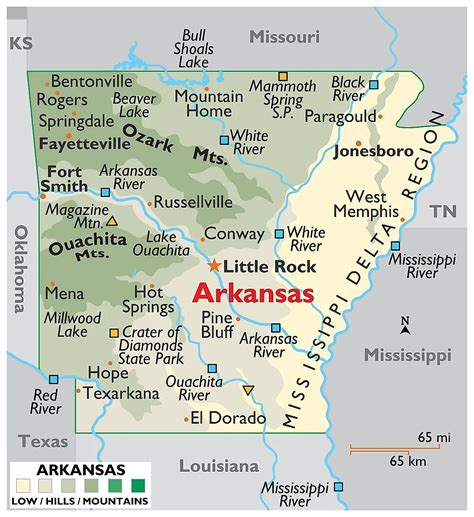 Navigating The Landscape Of Arkansas: A Comprehensive Guide To Cities And Towns - Clermont ...