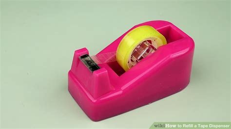 How to Refill a Tape Dispenser: 13 Steps (with Pictures) - wikiHow