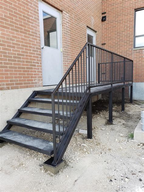 Outdoor Metal Stairs, Fabricators & Installers | Toronto exterior stairs