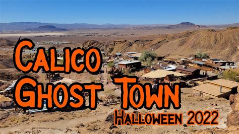 Calico Ghost Town Halloween - YouTube