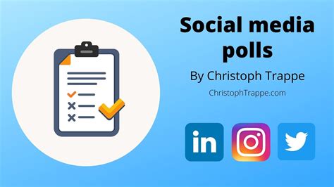 How to use social media polls on LinkedIn, Instagram or Twitter ...