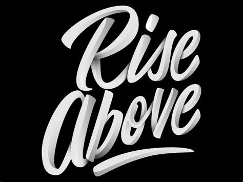 Rise Above by Adrian Meadows on Dribbble