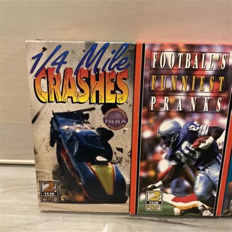 VHS LOT PRO Basketball's Funniest Pranks Charles Barkley Football Pranks Crashes £11.03 ...