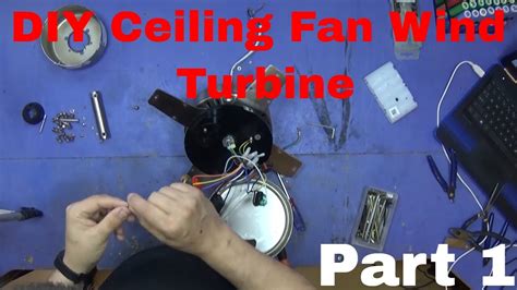How To Make A Wind Turbine Out Of Ceiling Fan | Shelly Lighting