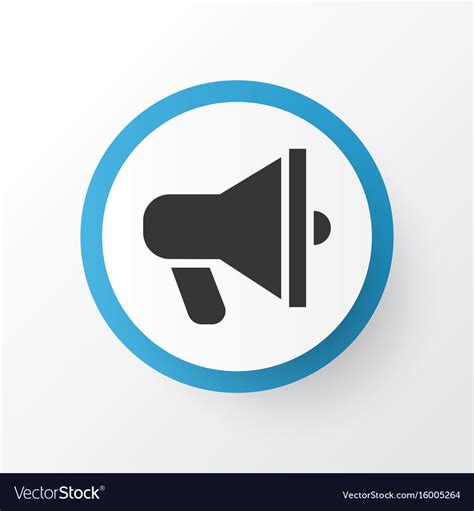 Announcement icon symbol premium quality isolated Vector Image