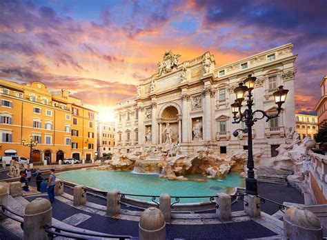 Ancient Trevi Fountain in Rome, Italy Undergoes Modernization to ...