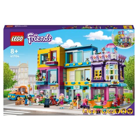 LEGO 41704 Friends Main Street Heartlake City Building Set | Smyths Toys UK