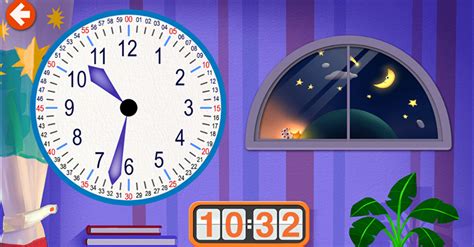 Interactive clock app teaches kids to tell time