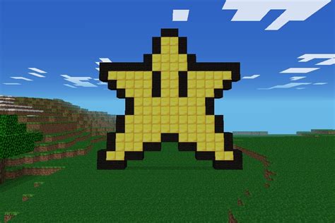 Star Pixel Art From Minecraft P E Diy | The Best Porn Website