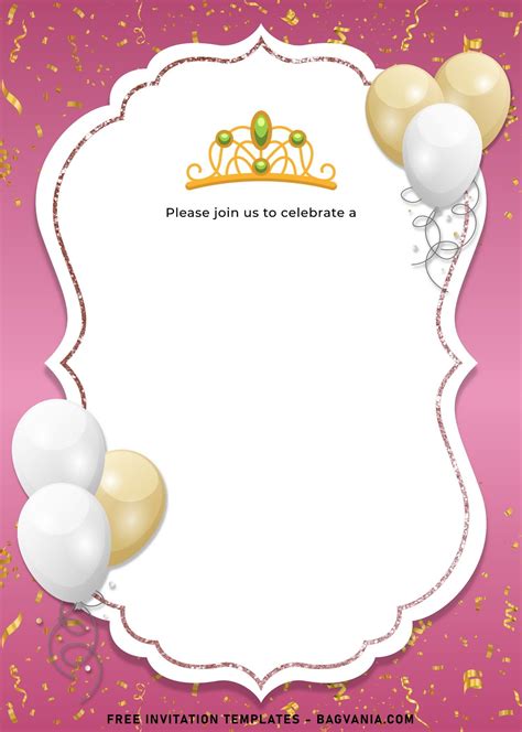 7+ Elegant Birthday Invitation Templates For Your Kid's Upcoming Birthday | Elegant birthday ...