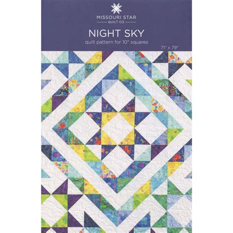 Night Sky Quilt Pattern by Missouri Star - Missouri Star Quilt Co. Wholesale