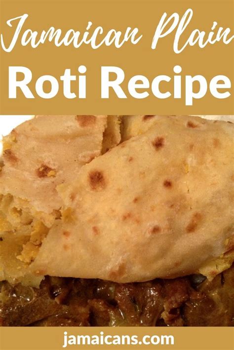 Roti Recipe | Roti recipe, Caribbean recipes, Recipes